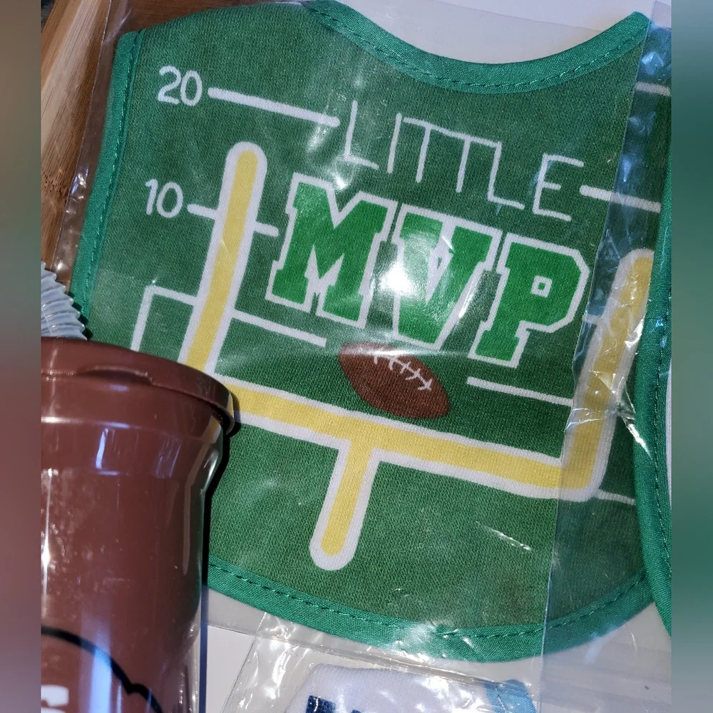 Football Bib N Cup Bundle 3